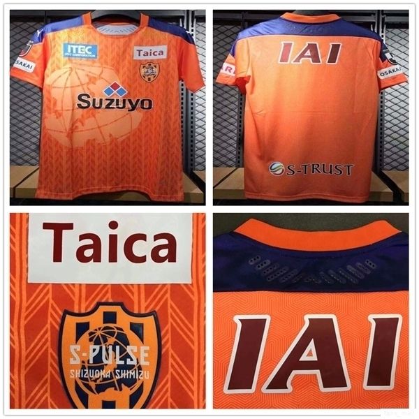 20 21 j1 league shimizu s-pulse soccer jersey home orange soccer takeuchi elson dutra kaneko kawai ishige shirasaki 2020 football shirt, Black;yellow 
20 21 j1 league shimizu s-pulse soccer jersey home orange soccer takeuchi elson dutra kaneko kawai ishige shirasaki 2020 football shirt, Black;yellow