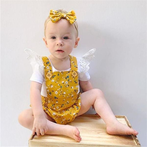 children's wear spring and summer new baby girls' solid color flying sleeve khaki yellow floral strap triangle shorts, Blue
children's wear spring and summer new baby girls' solid color flying sleeve khaki yellow floral strap triangle shorts, Blue