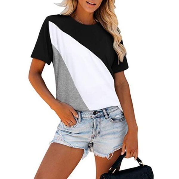 women's blouses & shirts leopard print patchwork women blouse shirt 2021 summer fashion short sleeve o-neck pullover lady casual loose, White
women's blouses & shirts leopard print patchwork women blouse shirt 2021 summer fashion short sleeve o-neck pullover lady casual loose, White