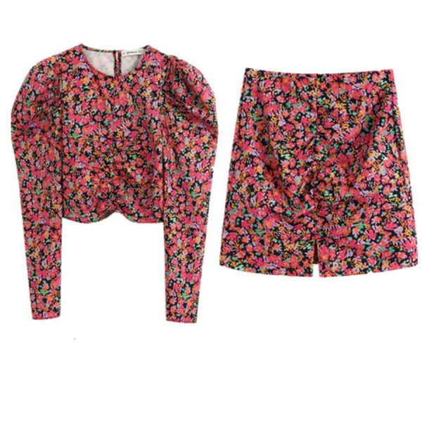 female spring suit puff fashion sleeve short upper waist + mini skirt 2 ensemble iyby, White
female spring suit puff fashion sleeve short upper waist + mini skirt 2 ensemble iyby, White