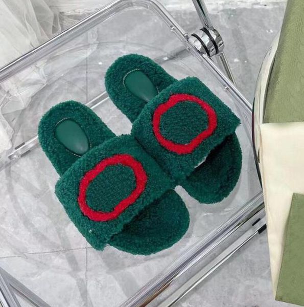 fashion winter fluffy slippers womens warm slipper designer luxurys furry slides flat flip flops bottom slide ladies girl woman lambskin san, Black
fashion winter fluffy slippers womens warm slipper designer luxurys furry slides flat flip flops bottom slide ladies girl woman lambskin san, Black