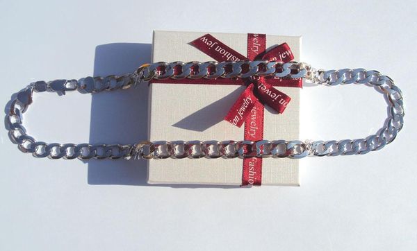 solid 18 white fine gold g/f mens necklace chain birthday valentine gift valuable, Silver
solid 18 white fine gold g/f mens necklace chain birthday valentine gift valuable, Silver
