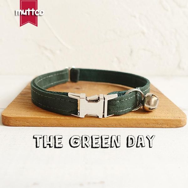 cat collars & leads muttco retailing collar for the green day design 2 sizes ucc019
cat collars & leads muttco retailing collar for the green day design 2 sizes ucc019