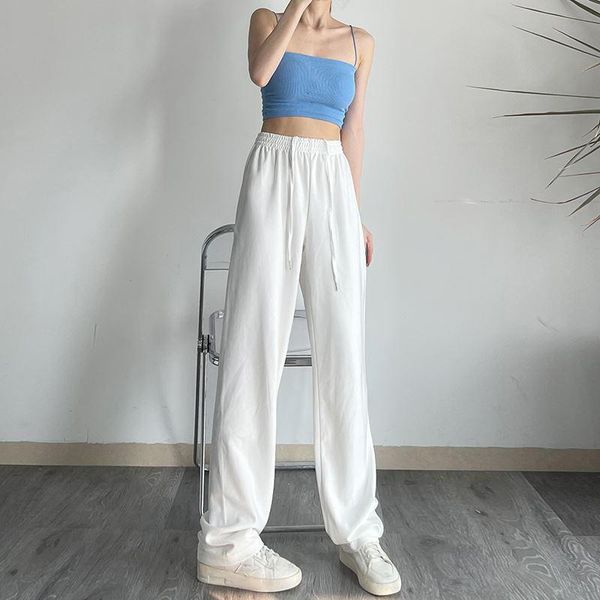 women's pants & capris white sweatpants women trousers loose straight wide leg pantalon femme casual streetwear grey high waist solid q, Black;white
women's pants & capris white sweatpants women trousers loose straight wide leg pantalon femme casual streetwear grey high waist solid q, Black;white