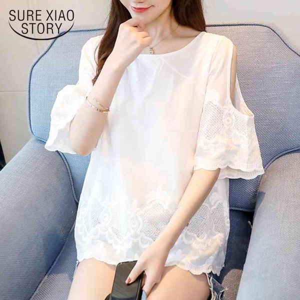 women blouses summer tunique femme grande taille off shoulder lace blouse ladies white shirt women solid blouse 4922 50 210528
women blouses summer tunique femme grande taille off shoulder lace blouse ladies white shirt women solid blouse 4922 50 210528