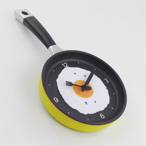 wall clocks abs material creative clock shile pan fried egg hanging silent battery type home decoration
wall clocks abs material creative clock shile pan fried egg hanging silent battery type home decoration