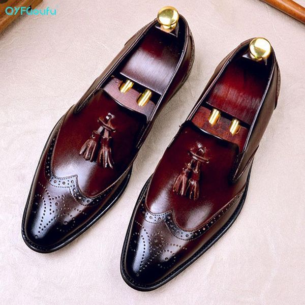 qyfcioufu tassel men leather shoes business dress suit shoes men brand bullock genuine leather black slipon wedding mens
qyfcioufu tassel men leather shoes business dress suit shoes men brand bullock genuine leather black slipon wedding mens
