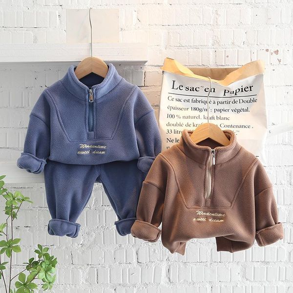 clothing sets boys fleece winter thicken borns tracksuit sweatshirt pants soft comfortable two pieces baby outfits sportwear, White
clothing sets boys fleece winter thicken borns tracksuit sweatshirt pants soft comfortable two pieces baby outfits sportwear, White