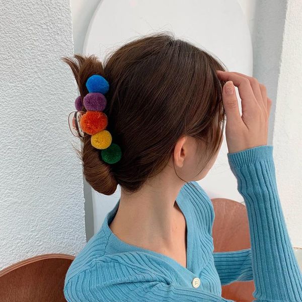 hair accessories colorful pompom for women hairpins girls clips winter barrettes lady headwear
hair accessories colorful pompom for women hairpins girls clips winter barrettes lady headwear