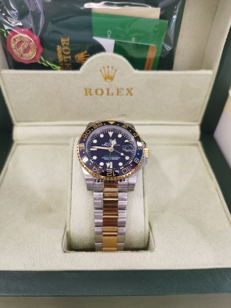 with original box wristwatches ceramic bezel black dial gold gmt 116718 asia 2813 movement automatic mens men's watch watches 2021, Slivery;brown
with original box wristwatches ceramic bezel black dial gold gmt 116718 asia 2813 movement automatic mens men's watch watches 2021, Slivery;brown