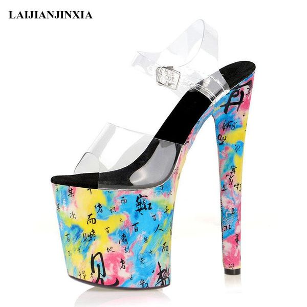 sandals 20 cm super high heeled shoes platform shallow clear fashion women fetish all match props party dress, Black
sandals 20 cm super high heeled shoes platform shallow clear fashion women fetish all match props party dress, Black