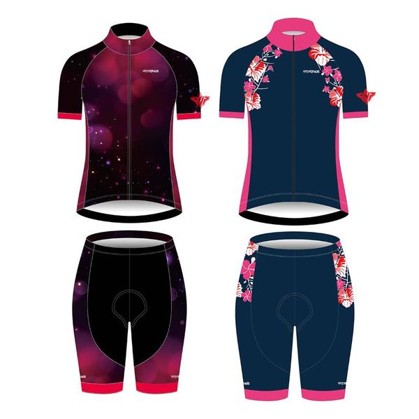 racing sets women cycling jersey summer bicyle short sleeve clothing bike maillot bib shorts, Black;blue
racing sets women cycling jersey summer bicyle short sleeve clothing bike maillot bib shorts, Black;blue