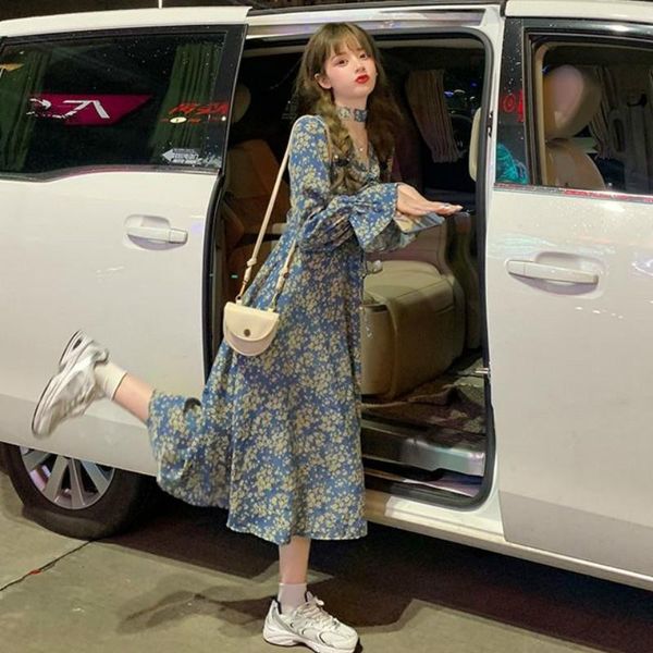 casual dresses long sleeve dress women floral print v-neck empire flare korena style ulzzang sweet midi all-match trendy plus size 2xl, Black;gray
casual dresses long sleeve dress women floral print v-neck empire flare korena style ulzzang sweet midi all-match trendy plus size 2xl, Black;gray