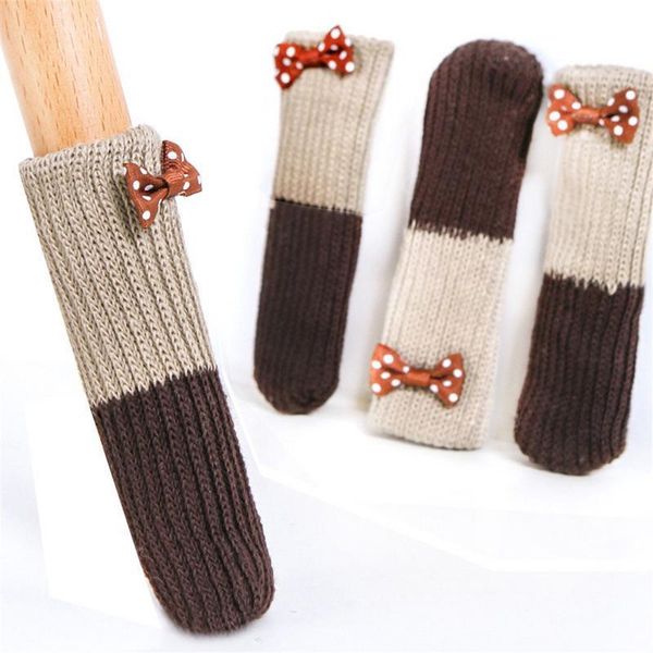 chair covers 4pcs bow-knot table foot socks leg floor protectors non-slip knitting for furniture home decor
chair covers 4pcs bow-knot table foot socks leg floor protectors non-slip knitting for furniture home decor