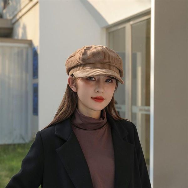 berets british japanese beret solid fashion hat for women, Blue;gray