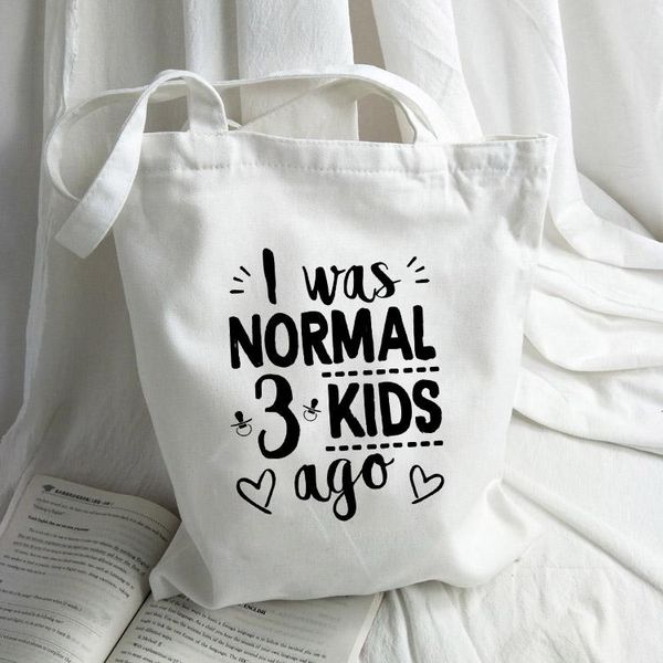 shopping bags i was normal two / three kids ago funny mom life tote bag women canvas shoulder travel eco reusable shopper
shopping bags i was normal two / three kids ago funny mom life tote bag women canvas shoulder travel eco reusable shopper