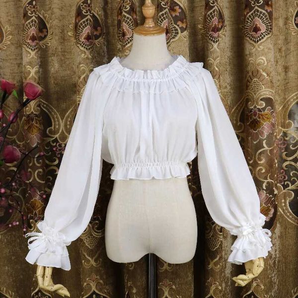 women's knits & tees lolita sweet ruffles chiffon blouse women fashion white shirts autumn vintage cute long sleeve girls goth cr
women's knits & tees lolita sweet ruffles chiffon blouse women fashion white shirts autumn vintage cute long sleeve girls goth cr