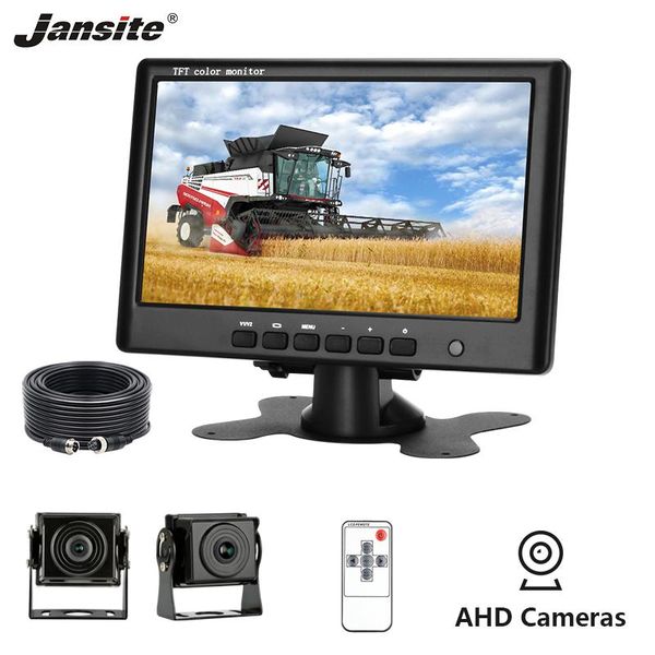 car video jansite 7" truck monitor 2 ahd cams full color hd large screen rear view camera 1280x720p rearview system waterproof backup
car video jansite 7" truck monitor 2 ahd cams full color hd large screen rear view camera 1280x720p rearview system waterproof backup