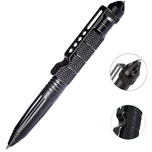 aircraft aluminum defender tactical pen for self-defense glass breaker multifunctional survival tool with aviation aluminum self defense pen, Black;red
aircraft aluminum defender tactical pen for self-defense glass breaker multifunctional survival tool with aviation aluminum self defense pen, Black;red