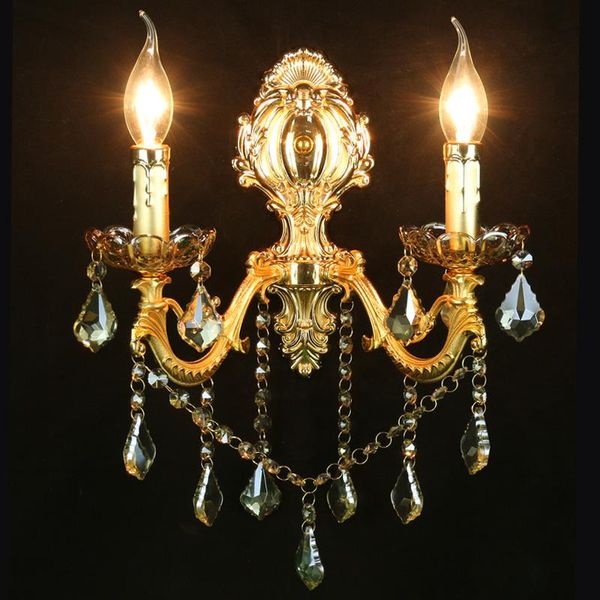 european style led e14 candle crystal wall lamp restaurant cafe bar bedside l bedroom aisle decoration lights
european style led e14 candle crystal wall lamp restaurant cafe bar bedside l bedroom aisle decoration lights