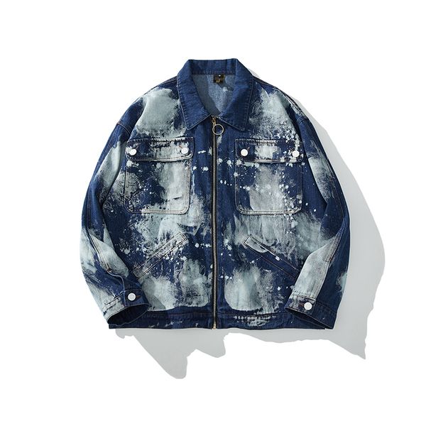 2021 new gravata tintura respingo tinta spray calas de brim homens e mulheres oversize zper solto casual denim casaco streetwear jean gzfv, Black;brown
2021 new gravata tintura respingo tinta spray calas de brim homens e mulheres oversize zper solto casual denim casaco streetwear jean gzfv, Black;brown