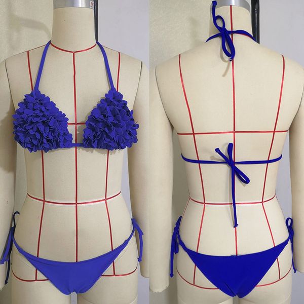 2021 new handmade flower bikini women swimsuit plus size swimwear female solid bathing suits summer beach wear swimming suit xxl, Black
2021 new handmade flower bikini women swimsuit plus size swimwear female solid bathing suits summer beach wear swimming suit xxl, Black
