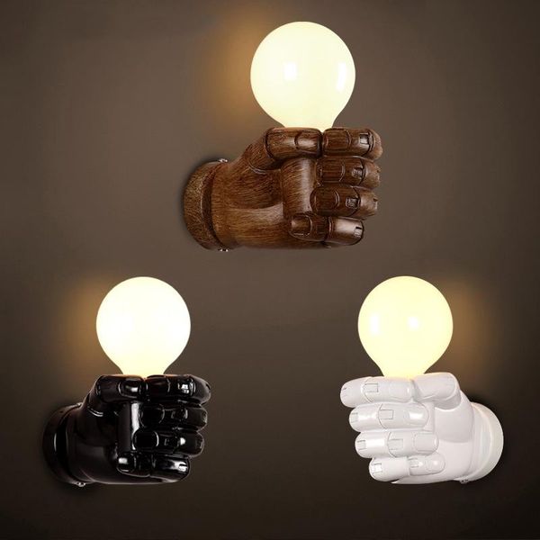 antique resin fist wall lamp cross border european bar restaurant cafe decoration wall lamp left hand right hand
antique resin fist wall lamp cross border european bar restaurant cafe decoration wall lamp left hand right hand
