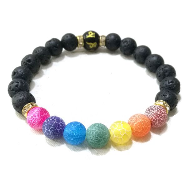 colorful weathered agates bracelets natural gem stone bead strand bracelet reiki yoga jewelry for women friend gift stretch bracelet, Black
colorful weathered agates bracelets natural gem stone bead strand bracelet reiki yoga jewelry for women friend gift stretch bracelet, Black