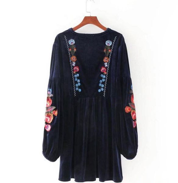 casual dresses tasseled lantern sleeve embroidery tie velvet dress navy blue long v neck a line fall women autumn, Black;gray
casual dresses tasseled lantern sleeve embroidery tie velvet dress navy blue long v neck a line fall women autumn, Black;gray