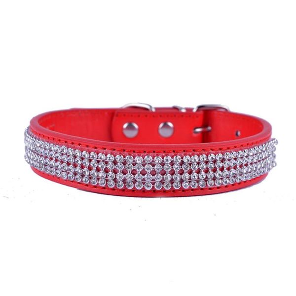 dog collars & leashes stylish full diamante collar adjustable pu leather necklace with buckle for pet supplies
dog collars & leashes stylish full diamante collar adjustable pu leather necklace with buckle for pet supplies