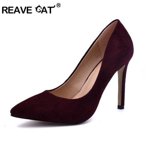 reave cat office dress shoe women pumps flock thin high heels shoes woman slip-on chaussures femme pointed toe mujer a1196, Black
reave cat office dress shoe women pumps flock thin high heels shoes woman slip-on chaussures femme pointed toe mujer a1196, Black
