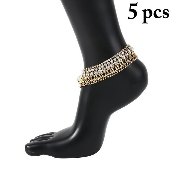 anklets 5pcs fashion beach anklet rhinestone decorative foot chain adjustable layered charm bracelets women jewelry gifts, Red;blue
anklets 5pcs fashion beach anklet rhinestone decorative foot chain adjustable layered charm bracelets women jewelry gifts, Red;blue
