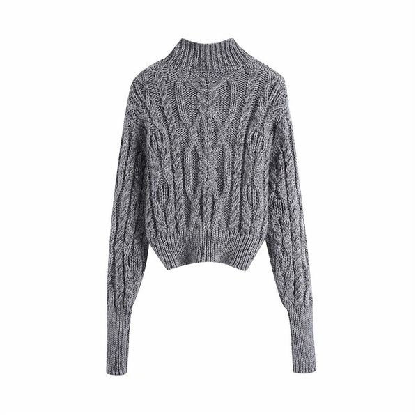 evfer women autumn fashion knitted za gray turtleneck pullover female casual long sleeve short thick sweaters girls jumpers 210218, White;black
evfer women autumn fashion knitted za gray turtleneck pullover female casual long sleeve short thick sweaters girls jumpers 210218, White;black