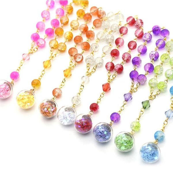 charm bracelets random colorful holy prayer bead fashion jewelry for ladies catholicism exorcism talisman pendant church gifts, Golden;silver
charm bracelets random colorful holy prayer bead fashion jewelry for ladies catholicism exorcism talisman pendant church gifts, Golden;silver