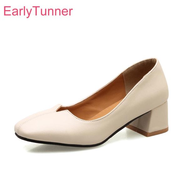 dress shoes brand elegant brown beige women formal nude pumps chunky heels lady soft work eap85 plus big size 31 43 46, Black
dress shoes brand elegant brown beige women formal nude pumps chunky heels lady soft work eap85 plus big size 31 43 46, Black