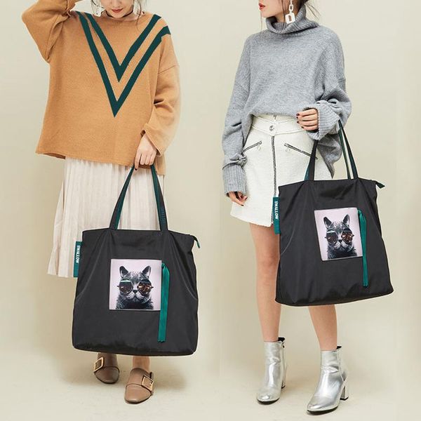 evening bags aliwood brand trendy glasses cat nylon women shoulder waterproof tote beach large capacity female travel shopping
evening bags aliwood brand trendy glasses cat nylon women shoulder waterproof tote beach large capacity female travel shopping