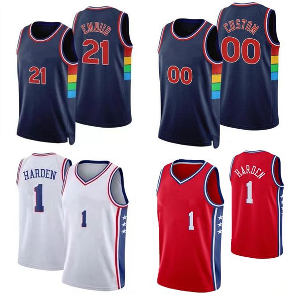 75th anniversary jersey james 1 harden joe 21 embiid 2021 esition tobias 12 harris matisse 22 thybulle tyrese 0 maxey shake milton basketbal, Black;red
75th anniversary jersey james 1 harden joe 21 embiid 2021 esition tobias 12 harris matisse 22 thybulle tyrese 0 maxey shake milton basketbal, Black;red