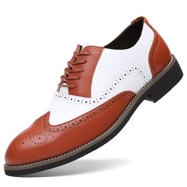 dress shoes mens genuine leather brogue men formal moda italiana elegant classic sapato masculino, Black
dress shoes mens genuine leather brogue men formal moda italiana elegant classic sapato masculino, Black