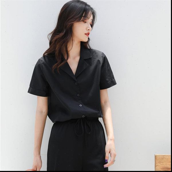 hzirip 2021 summer femme casual stylish korea chic woman slim sweet fresh short sleeved brief fashion all match shirt 3 colors, White
hzirip 2021 summer femme casual stylish korea chic woman slim sweet fresh short sleeved brief fashion all match shirt 3 colors, White