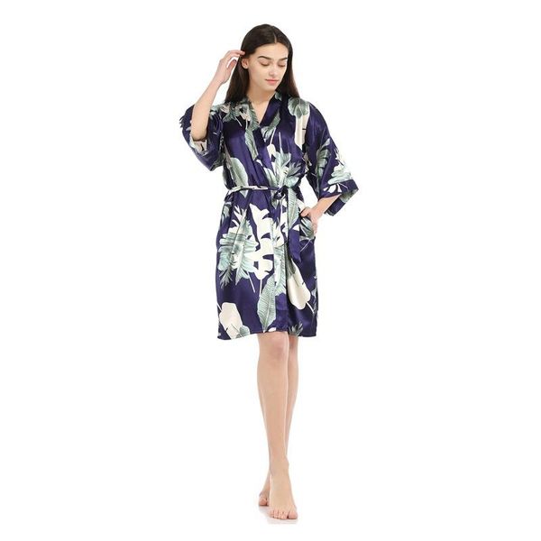 women's sleepwear printed kimono robe gown casual loose nightgown negligee women summer bridal bathrobe satin wedding nightwear, Black;red
women's sleepwear printed kimono robe gown casual loose nightgown negligee women summer bridal bathrobe satin wedding nightwear, Black;red