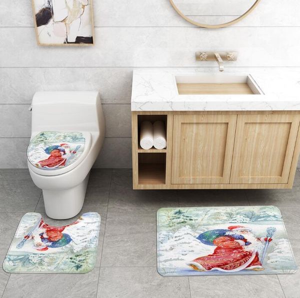 bath mats 3pcs/set bathroom mat set flannel santa claus print decorative non-slip toilet carpet cover
bath mats 3pcs/set bathroom mat set flannel santa claus print decorative non-slip toilet carpet cover