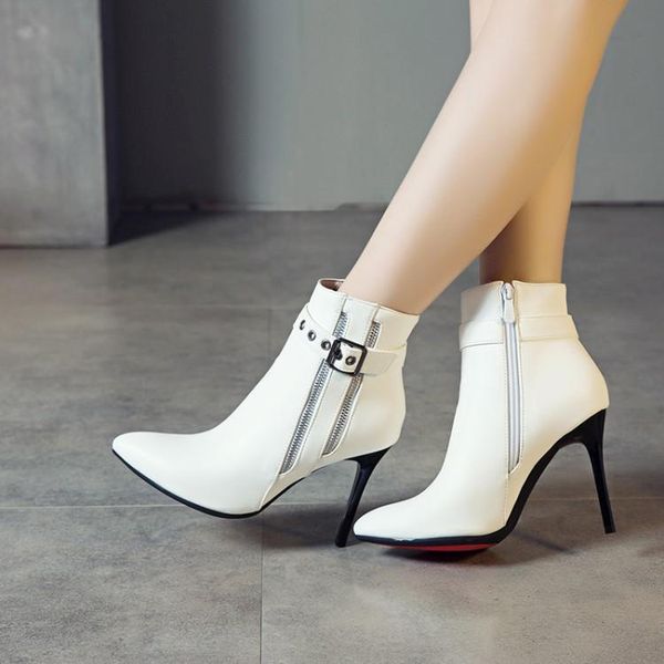 boots big size 9 10 11-19 women shoes ankle for ladies woman winter lyudine belt buckle double zipper, Black
boots big size 9 10 11-19 women shoes ankle for ladies woman winter lyudine belt buckle double zipper, Black