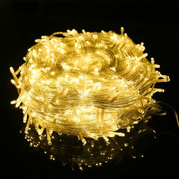 strings christmas led string light 50m 100m ac220v fairy lights garland outdoor home for holiday wedding/party/curtain/garden decoration
strings christmas led string light 50m 100m ac220v fairy lights garland outdoor home for holiday wedding/party/curtain/garden decoration