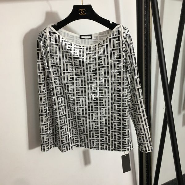 brand same style women's t-shirt 2021 autumn o neck long sleeve print designer luxury tees 0829-3, White
brand same style women's t-shirt 2021 autumn o neck long sleeve print designer luxury tees 0829-3, White