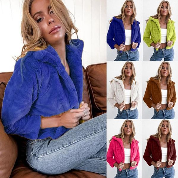 winter women fashion long sleeve lapel cardigansfluffy teddy jacket fluffy solid short faux fur coat turn down outerwear1, Black;brown
winter women fashion long sleeve lapel cardigansfluffy teddy jacket fluffy solid short faux fur coat turn down outerwear1, Black;brown
