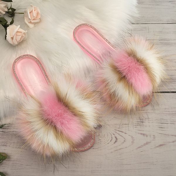 fluffy slippers women real fur slides home summer crystal rhinestones shoes for flip flops with jelly sandals 0227, Black
fluffy slippers women real fur slides home summer crystal rhinestones shoes for flip flops with jelly sandals 0227, Black