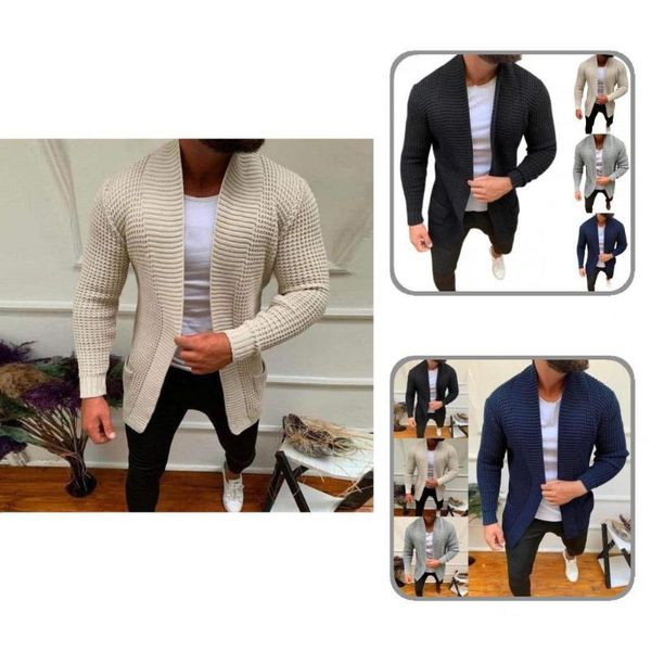 men's sweaters autumn winter casual pure color loose-fitting coat outwear men cardigan loose for party, White;black
men's sweaters autumn winter casual pure color loose-fitting coat outwear men cardigan loose for party, White;black