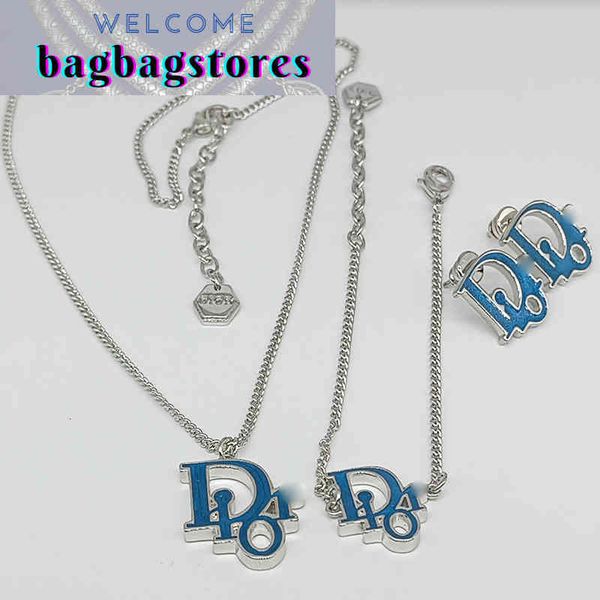 new medieval glue dropping women's necklace blue letter snake bone chain girls' jewelry, Silver
new medieval glue dropping women's necklace blue letter snake bone chain girls' jewelry, Silver