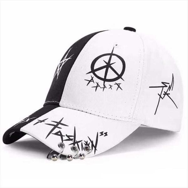 Student Young Men And Women The Spring Summer Sun Hat Cap White Color Matching Pentagram Graffiti Baseball, Blue;gray
Student Young Men And Women The Spring Summer Sun Hat Cap White Color Matching Pentagram Graffiti Baseball, Blue;gray