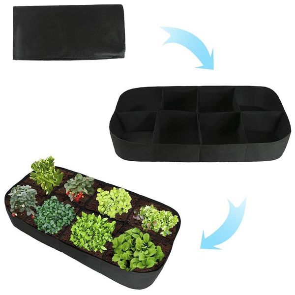 garden planting bag 8 grid rectangular planting container bag potted flowers and vegetables plants 2 packs
garden planting bag 8 grid rectangular planting container bag potted flowers and vegetables plants 2 packs